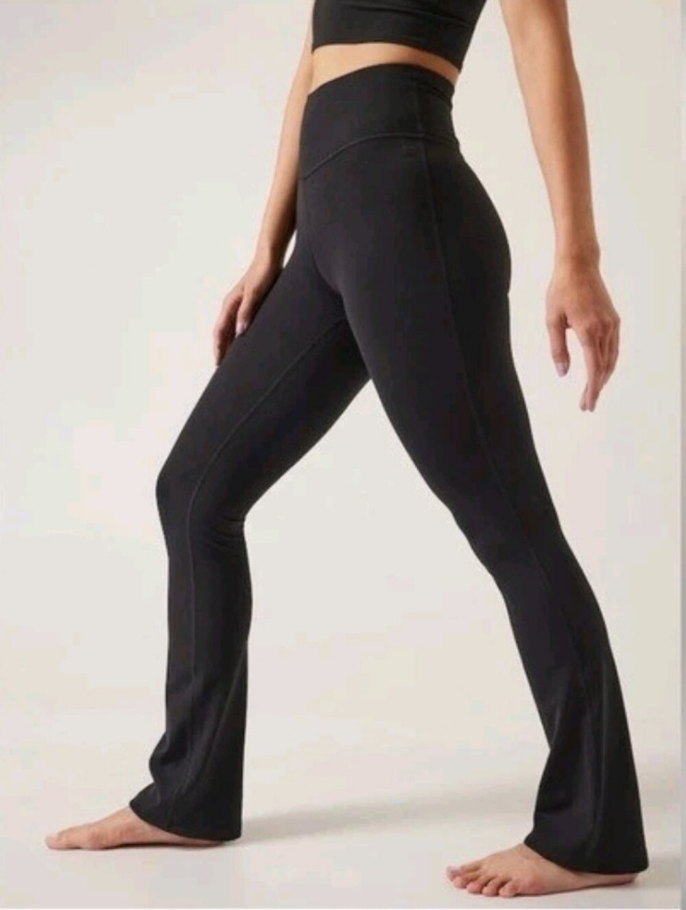 Athleta Yoga Pants Transcend Slim Black‎ Stretch Womens 1X